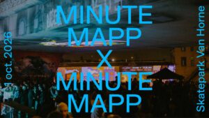 Affiche de MAPP_X | MINUTE_MAPP 2026 au Skatepark Van Horne à Montréal, le 1 octobre 2026