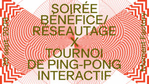 Affiche de MAPP_X | Soirée bénéfice / réseautage MAPP - Tournoi de ping-pong au Moment Factory à Montréal, le 30 septembre 2026