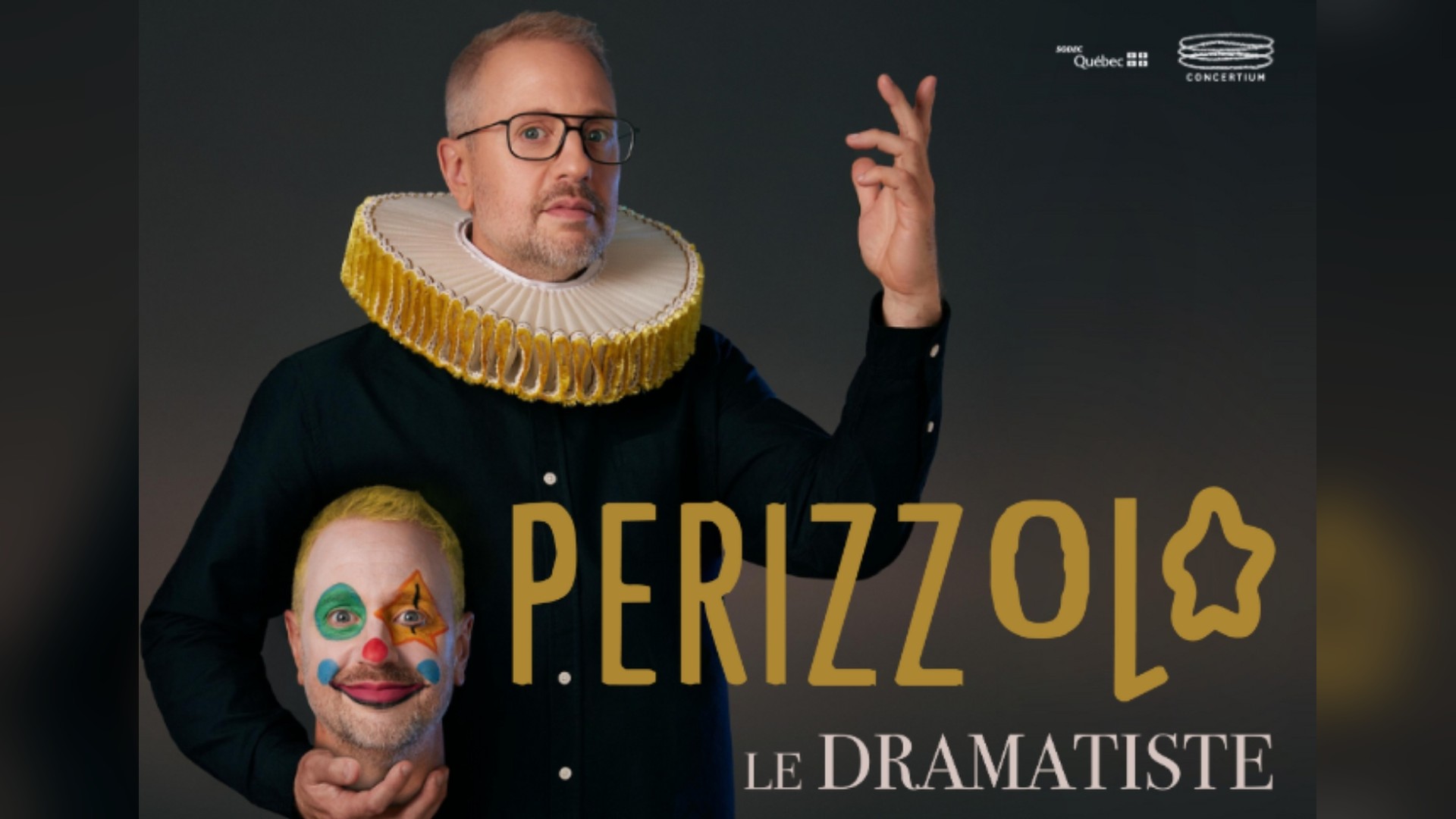 Affiche de Martin Perizzolo au Cabaret Lion d’Or à Montréal, le 6 octobre 2026