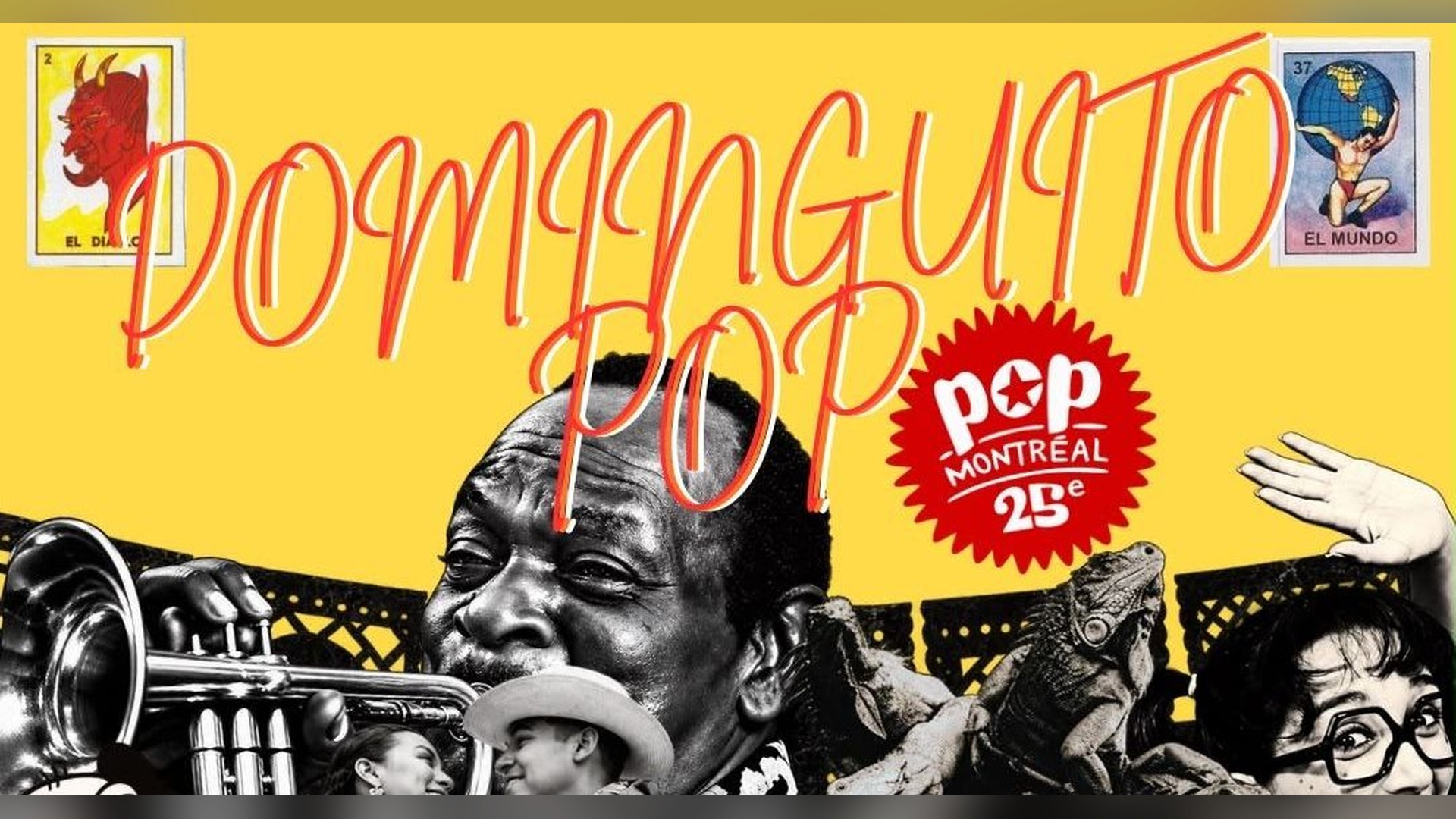 Affiche de El Domingo POP au Mario Park à Montréal, le 27 septembre 2026