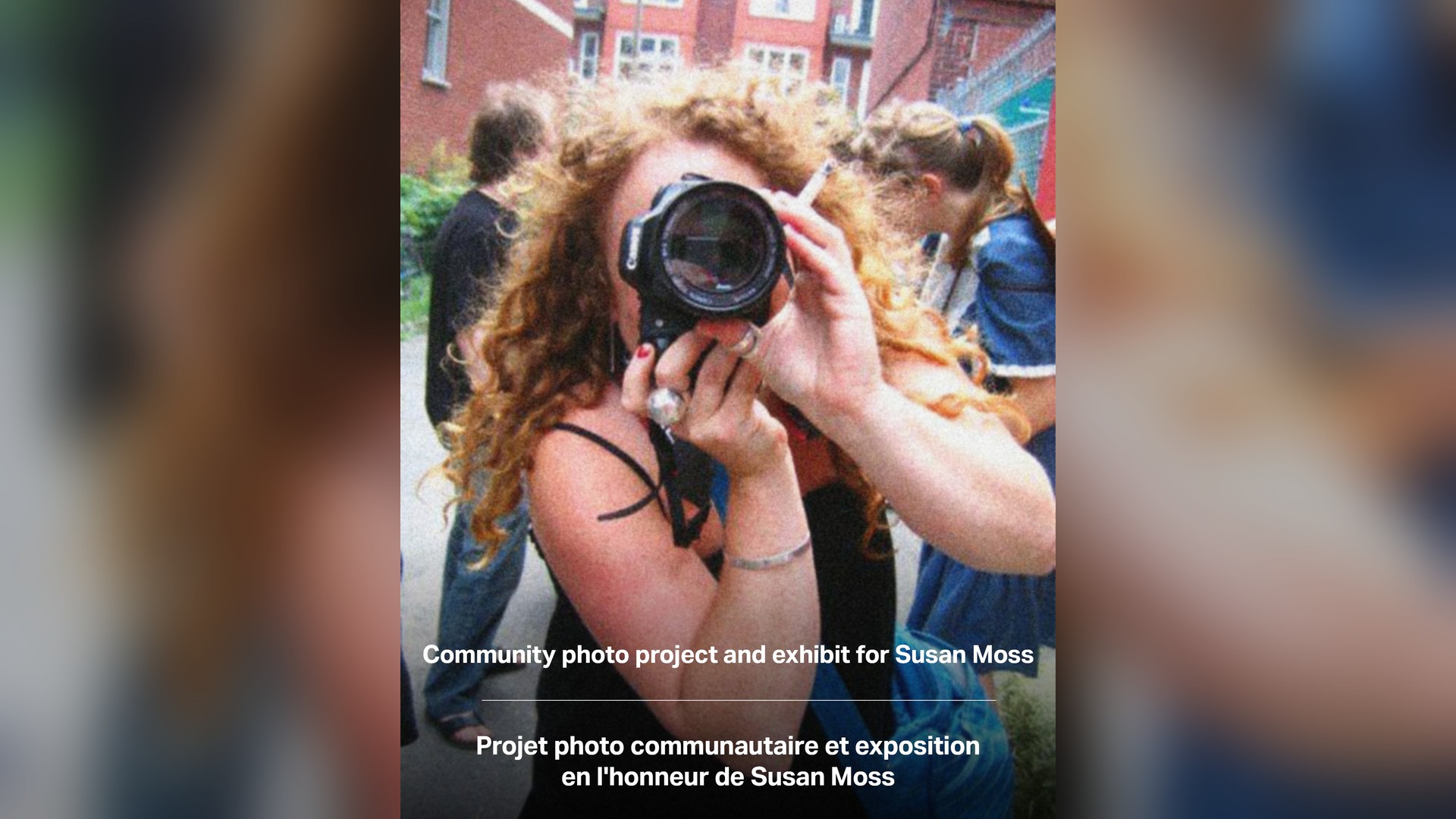 Affiche de Community photo project and exhibit for Susan Moss au Divan Orange à Montréal, le 26 septembre 2026