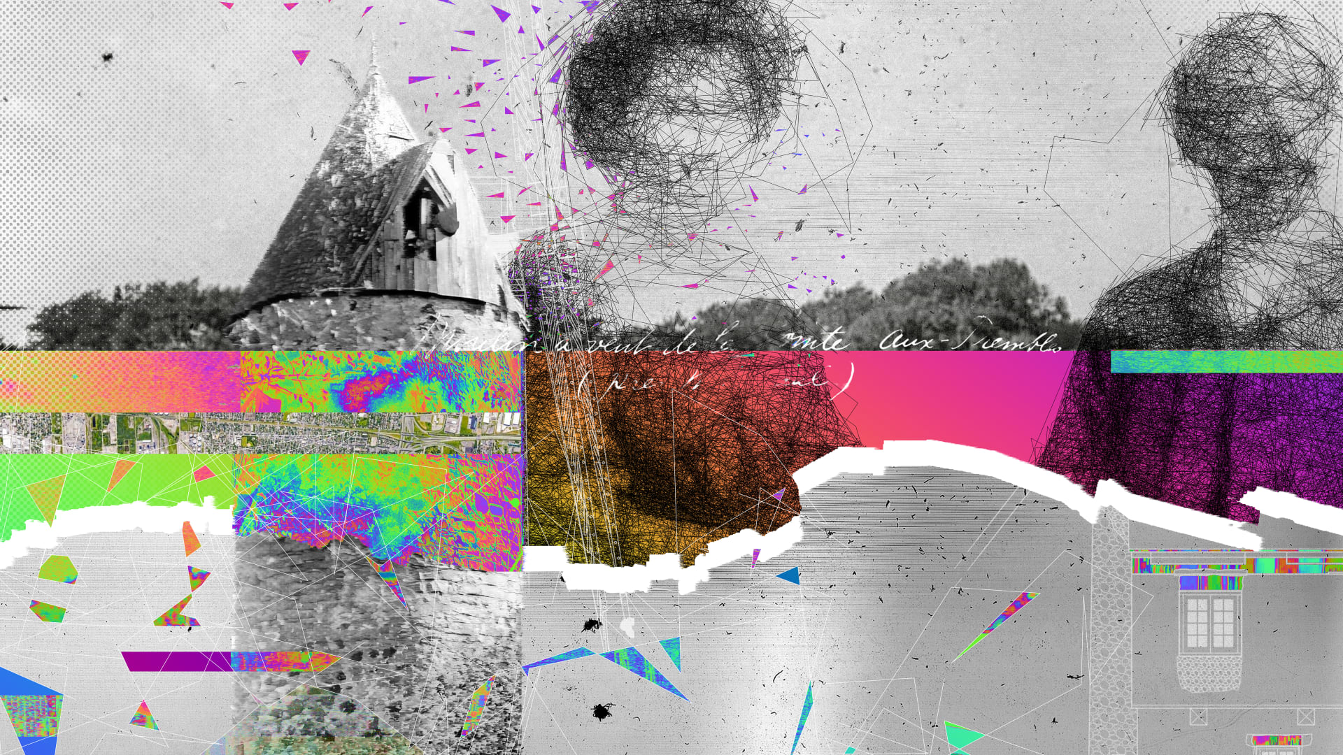 Affiche de Habiter le vent - Isabelle Gagné au Parc du Vieux-Moulin de Pointe-aux-Trembles à Montréal, le 8 décembre 2025